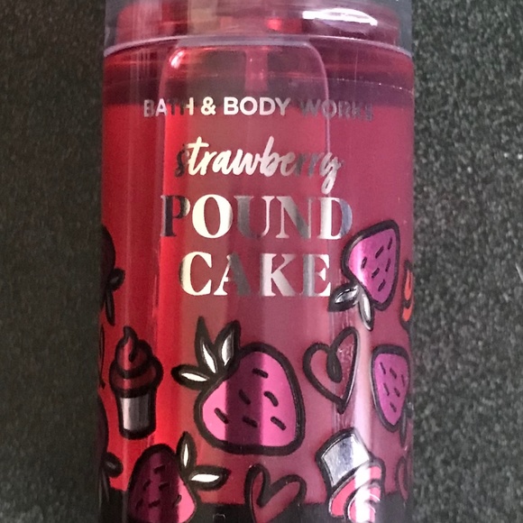 Bath & Body Works Strawberry Pound Cake Fine Fragrance Mist New 2.5 fl oz/75 ml - Picture 5 of 7